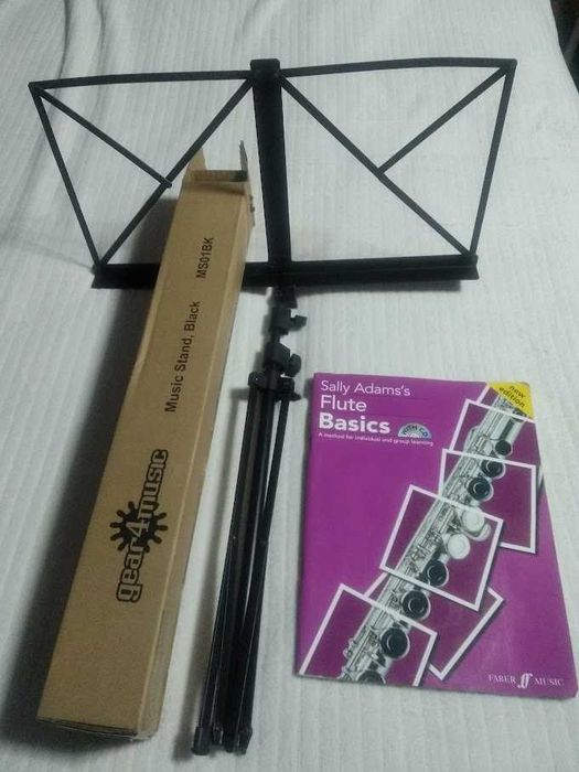 Flauta transversal Deluxe Gear4music + pak de acessórios  - Como nova
