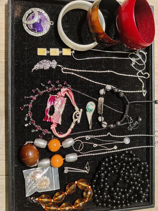 Zestaw starej biżuterii vintage