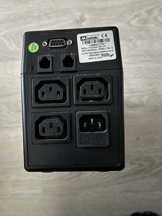 ДБЖ (UPS) Mustek PowerMust 600 LCD -під відновлення або на запчастини
