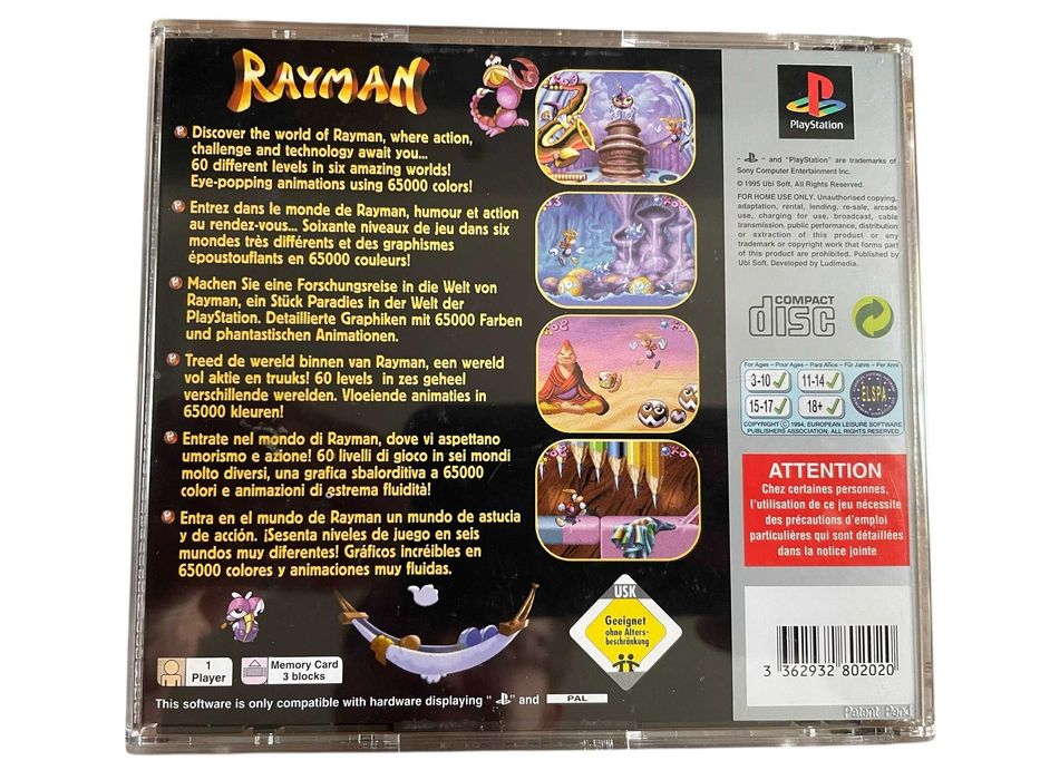 Rayman PSX VIMAGCO.PL Bydgoszcz Śniadeckich 11