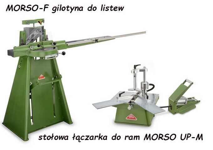maszyny do oprawy obrazów  GILOTYNA  i  ŁĄCZARKA