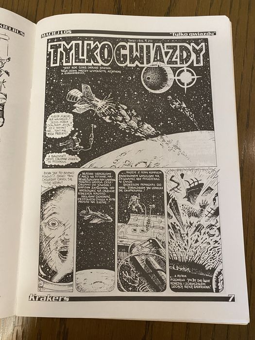 Krakers  7 ( 1998/03 ) magazyn komiksowy, komiks