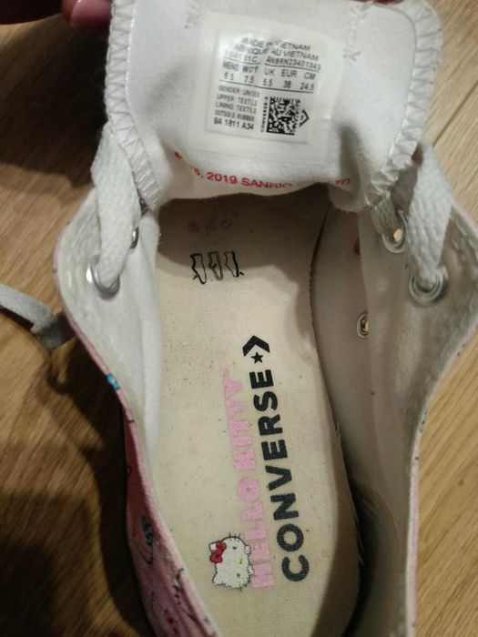 Buty converse hello kitty