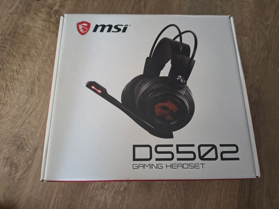 Słuchawki z Mikrofonem  MSI USB 7.1 DS 502