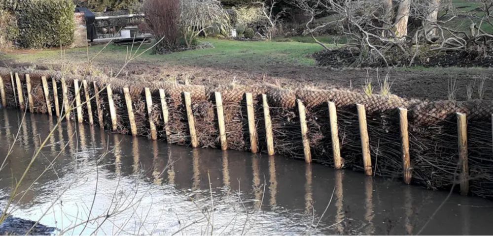Faszynowanie Kopanie Stawu Umacnianie Brzegów