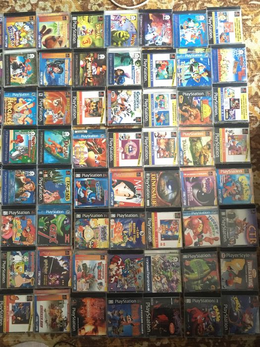 ігри диски для Sony Playstation 1 One Лот