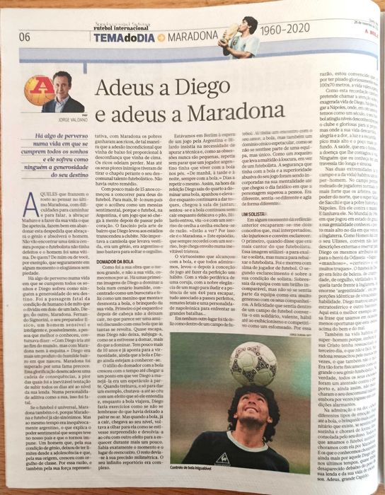 Maradona - A última finta - nov.2020