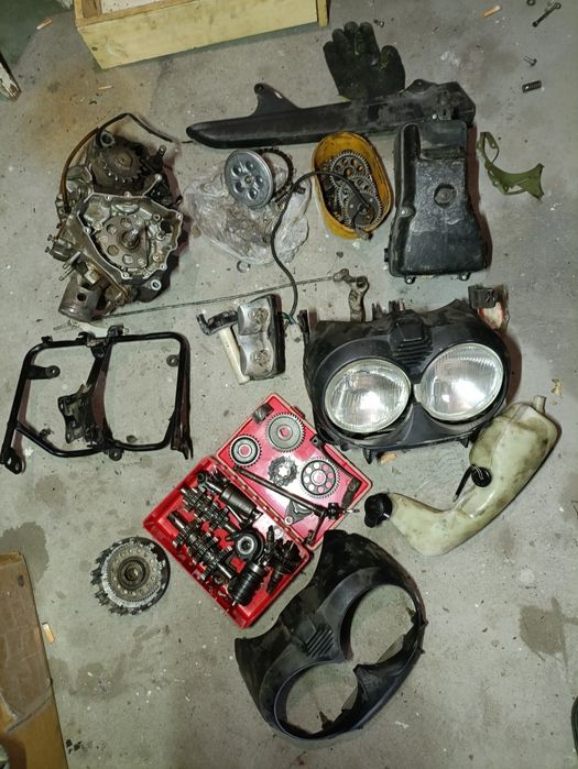 Yamaha tdr 125 DT deltabox karter skrzynia
