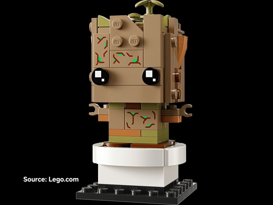 ENVIO GRATIS-LEGO 40671 Potted Groot (BrickHeadz)