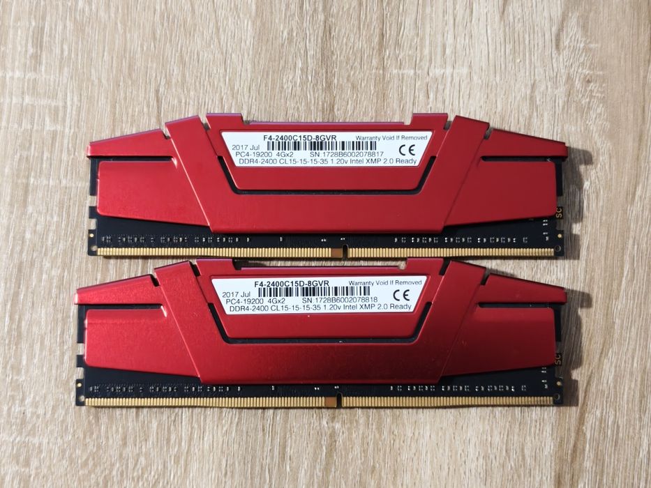 Kit de RAM 8GB DDR4 2400MHz (2x4GB)