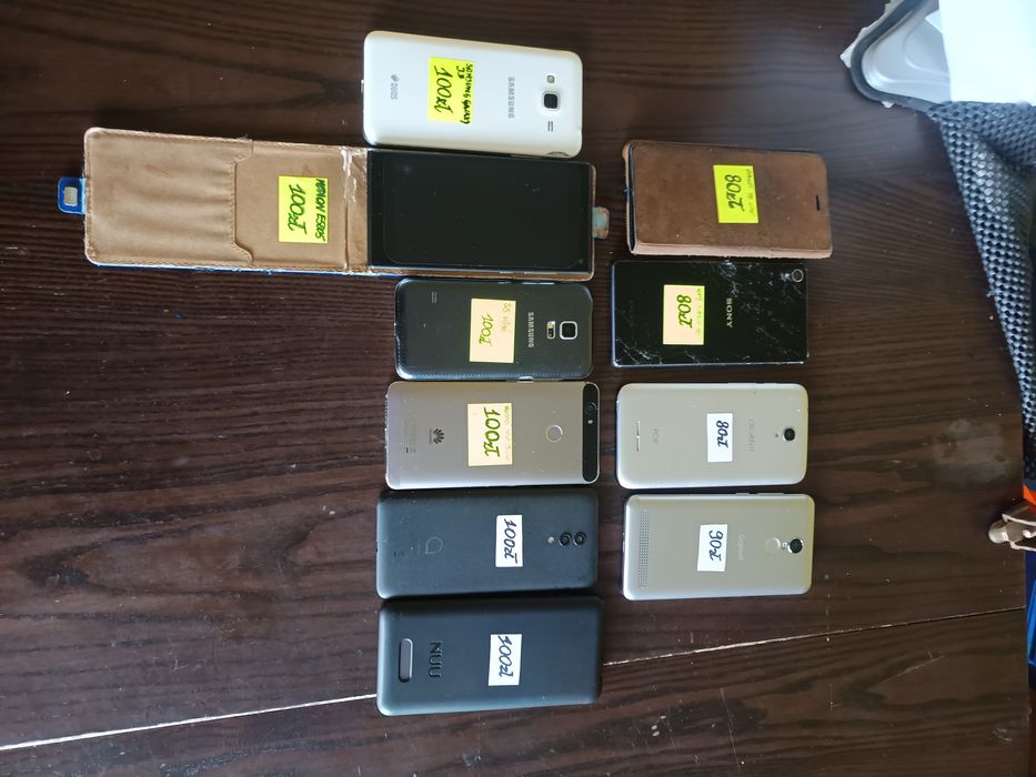 Telefony Huawei, LG, ZTE