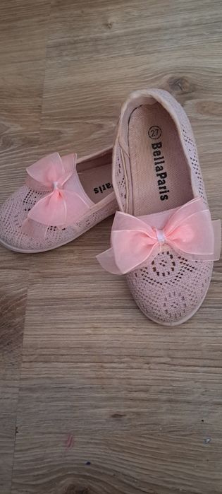 Buty dla dziewczynki pantofle do szkoły