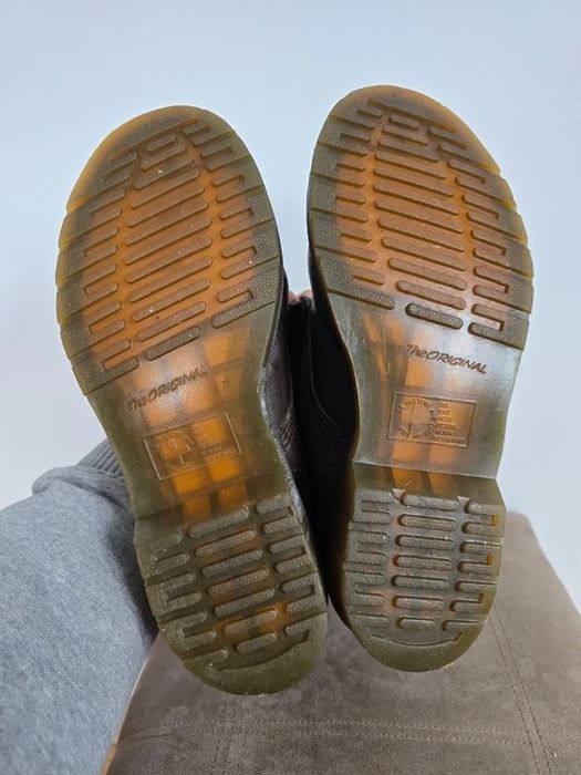 Dr. Martens buty ocieplane zimowe za kostkę rozm. 40 glany skórzane