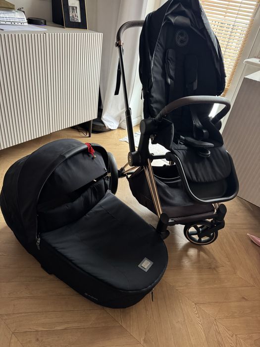 Cybex CYBEX PRIAM 4.0 wózek dziecięcy 2w1 | Sepia Black / Rosegold