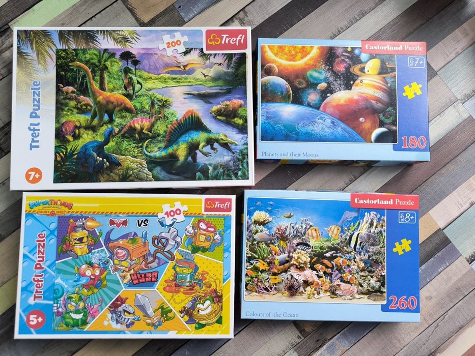 Zestaw puzzli dla dzieci