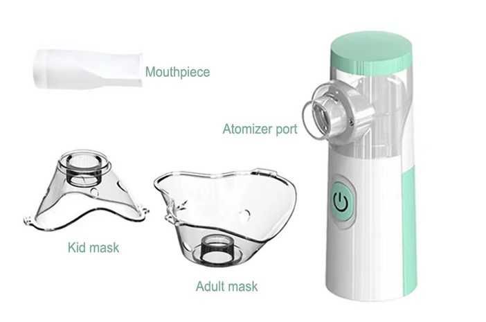 INHALATOR MESH przenośny cichy Nebulizator Mesh dzieci i dorosłych