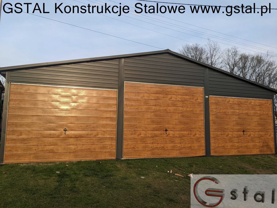 garaż blaszany hala wiata 9x6 8x6 10x6 9x7 12x6 automat profil ocynk