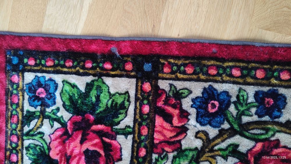 Kilim, narzuta, kapa , ponad 100 -letni , sygnatura