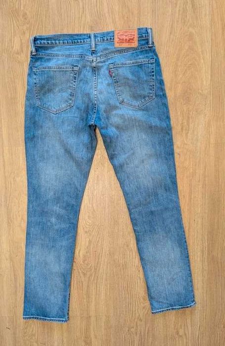 Levi's 511 W34L32 spodnie jeansowe slim fit niebieskie