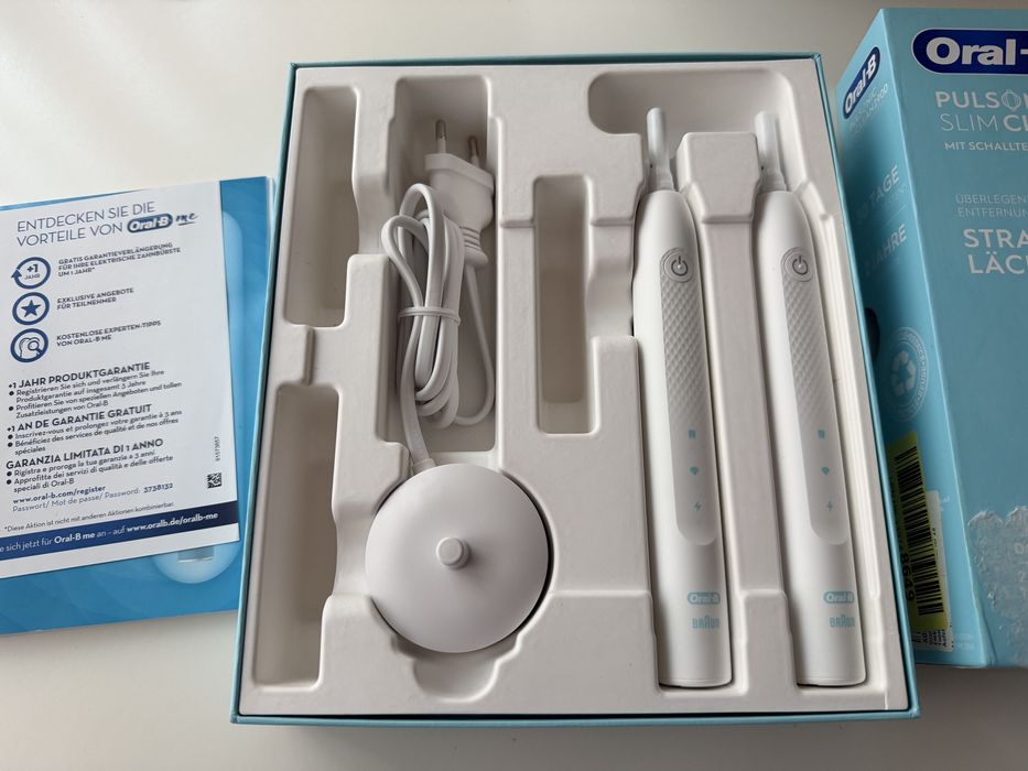 Oral B Pulsonic Slim Clean 2900 Dual Pack