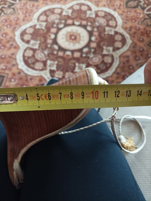 Sandały na koturnie złote roz 37 dl wk 23,3cm