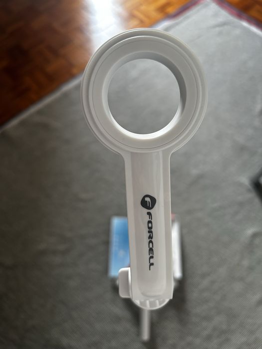 Stick de selfie FORCELL F-GRIP MagSelfie S100M com comando remoto sem fios branco