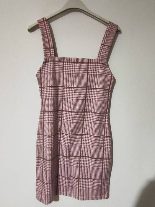 Sukienka w kratkę S