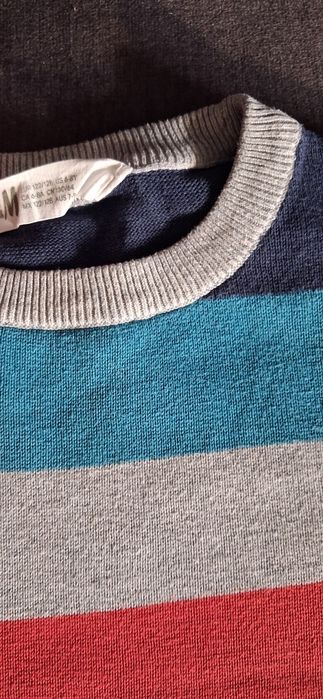 Sweterek chłopięcy H&M roz. 122-128