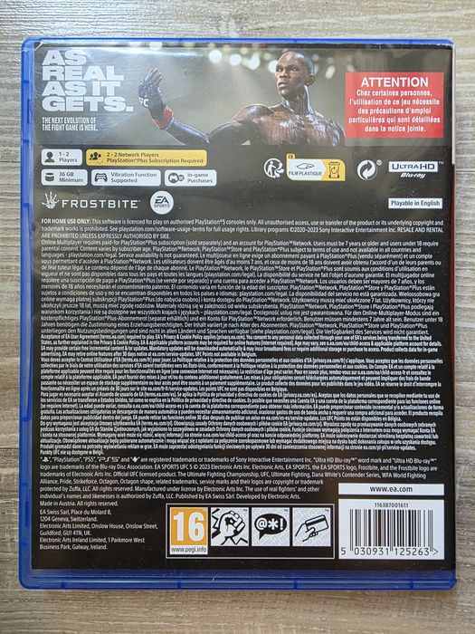 Gra   UFC 5  PS5