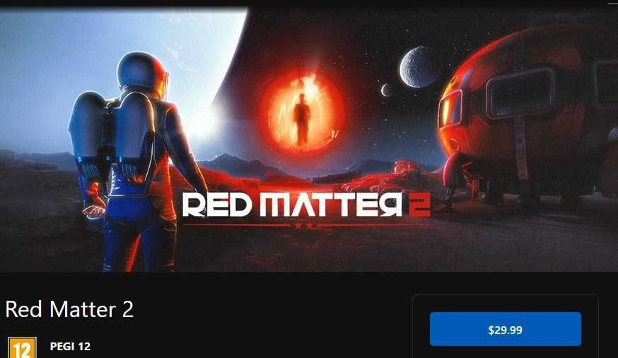 Gry Oculus Meta Quest 2 / 3 / 3s - Red Matter 2