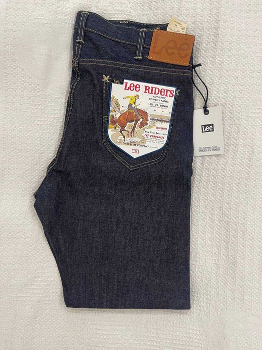 Lee 101Z Rigid Denim W36L33 Made in Japan  джинси