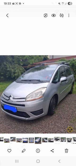 Sprzedam,Citroen C4 Picasso 1.6 HDI sprawny z oplatami 2007 rok