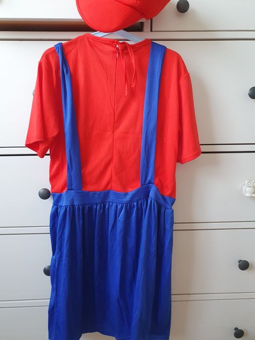 Strój Mario dla dziewczyny kostium przebranie Luigi