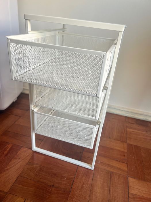Bloco de gavetas IKEA lennart branco