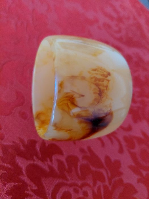 Pulseira etnica em osso