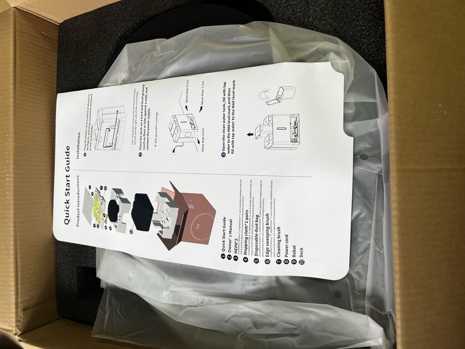 Robot odkurzający TAB Fairy10 6,000Pa ukryta nawigacja LiDAR