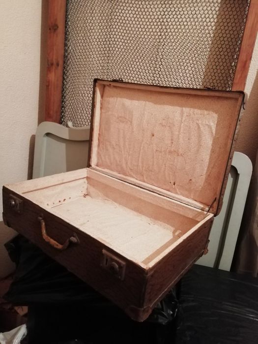 Mala de Viagem  Castanha, Vintage
