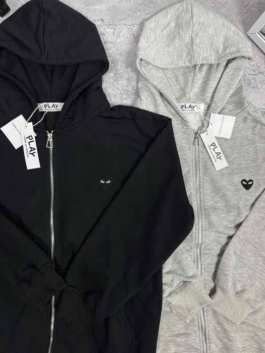 CDG Play Zip Hoodie / КДГ Зипка / S,M,L,XL / Comme des Garçons / Зіп Худі