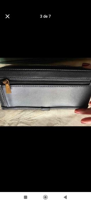Carteira nova GUESS preta original