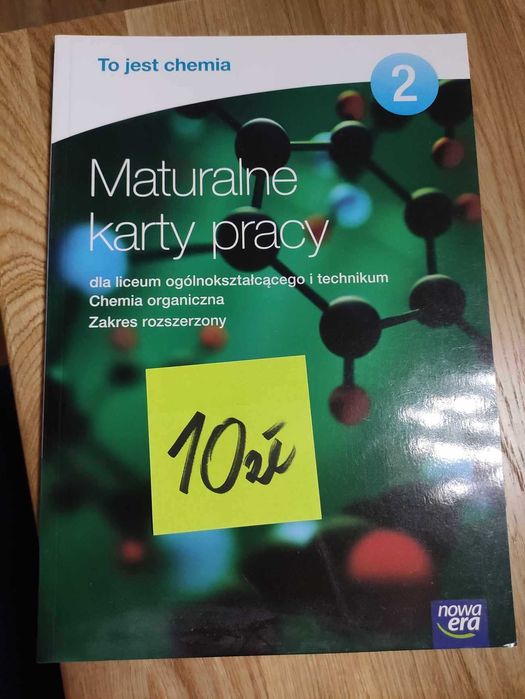 To jest chemia 2 Maturalne karty pracy