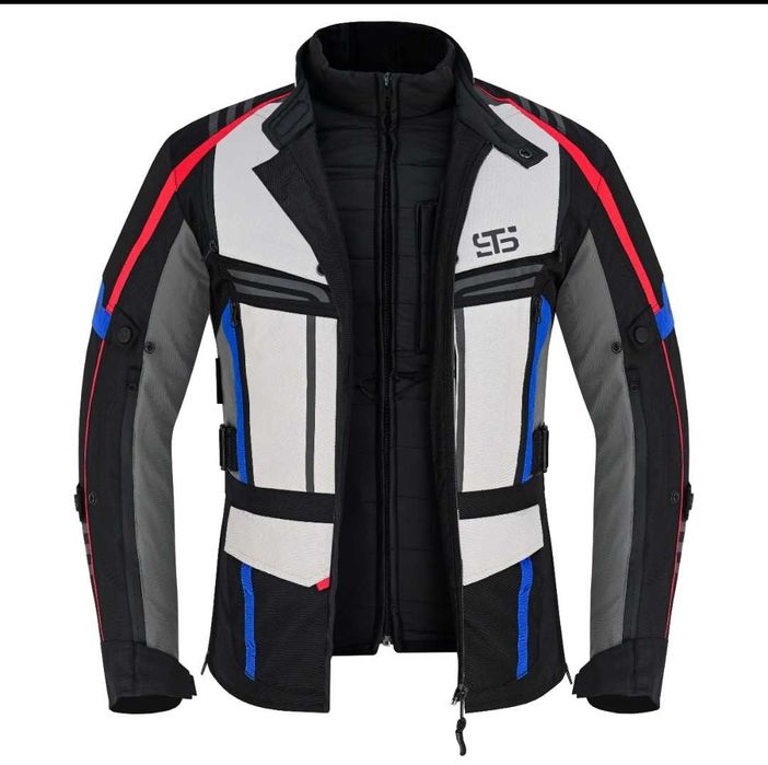 Casaco trail adv Inverno/verão 2 em 1 c/proteções 3 camadas mota novo