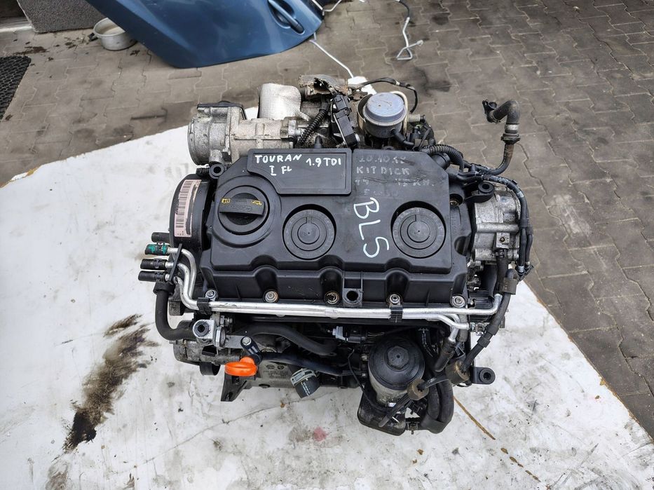 SILNIK KOMPLETNY BLS VOLKSWAGEN TOURAN 1 I 1.9 TDI 107 TYŚ KM