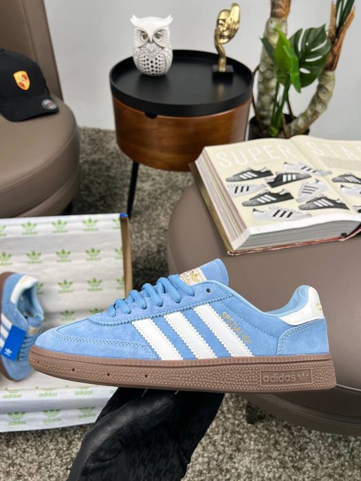 Жіночі кросівки адідас Adidas Spezial Sky Blue [36-40]