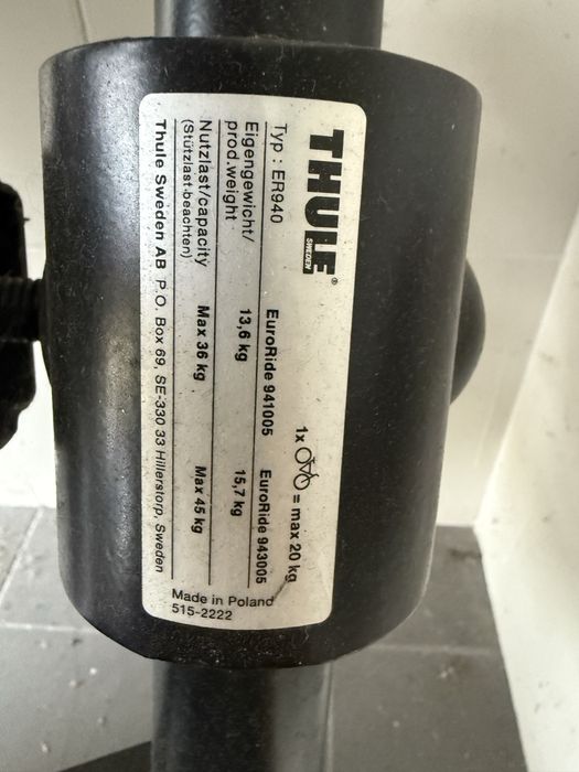 Reboque bicicletaa thule