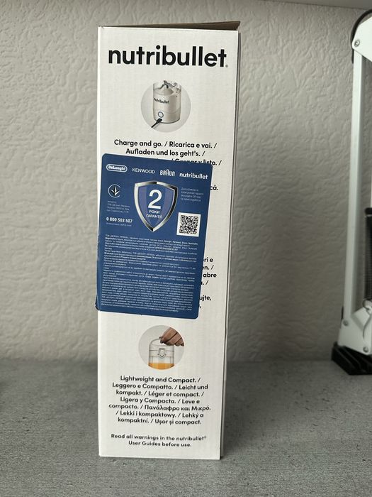 Блендер Nutribullet NBP003W новий