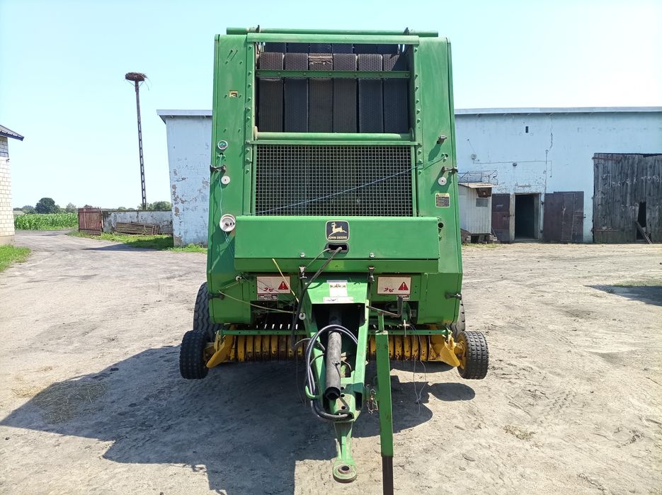 Prasa rolującą John Deere 550 siatka,sznurek
