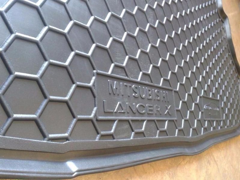 Модельный коврик багажника для Mitsubishi Lancer X (07-), Lancer 9