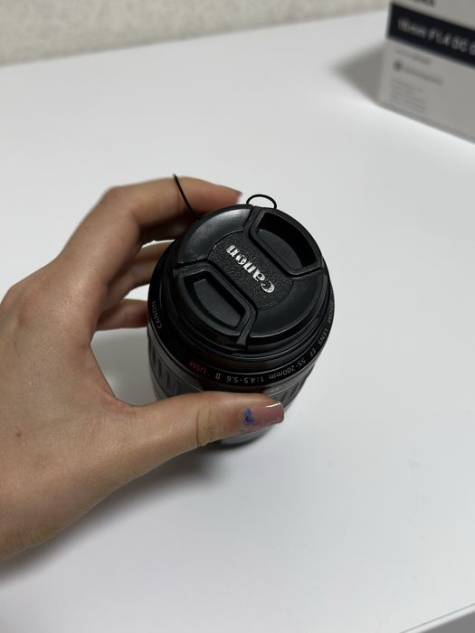 55 200 - купити об'єктив Canon - Ціна на OLX.ua