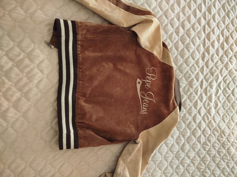 Blusão Pepe jeans em camurça