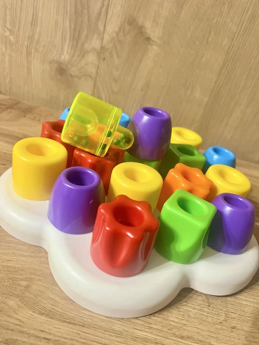 Мозаїка Quercetti "Daisy Maxi" 21 велика фішка, дошка